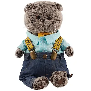 Игрушка мягкая Budi Basa, Басик в джинсах с подтяжками Ks22-093 2735107