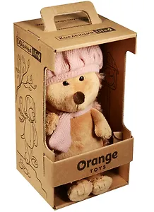 Игрушка мягкая, Orange Toys, Ежинка Колючка в берете 20см OS603/20