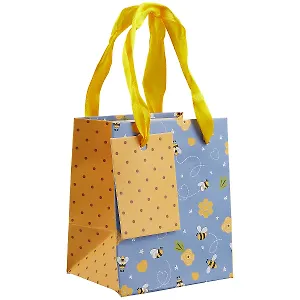 Пакет А6 12*10*8 "Пчелы" жен., бум.мат.ламинат