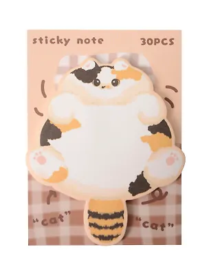 Блок самоклеящийся 80х85 "Пушистые коты", 30 листов в линейку, в ассортименте 3102879