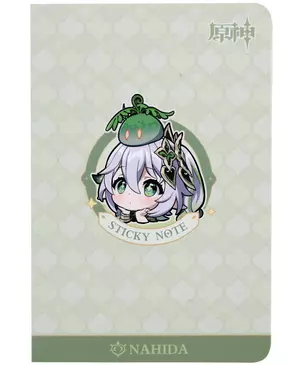 Блоки для записей 04шт "Chibi Expression Nahida" диспенсер-книжка — 3047491 — 1