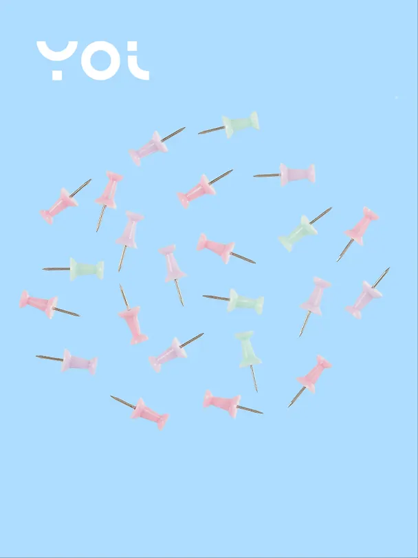 Кнопки-гвоздики Yoi, 21 мм, 40 штук, пастельные, в ассортименте 3046724 — 3