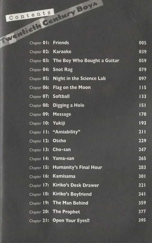 Книга 20th Century Boys: The Perfect Edition. Volume 1 (Наоки Урасава) — 2