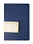 Ежедневник дат. 2026г. А5 176л "MAPLE" синий, 7Б, иск.кожа, обл.поролон, тв.переплет, тонир.блок, скругл.углы, ляссе, инд.уп — 3114854 — 1