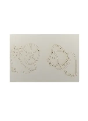 Трафареты Для Малышей №6 (А5) (121) (упаковка) 2535393