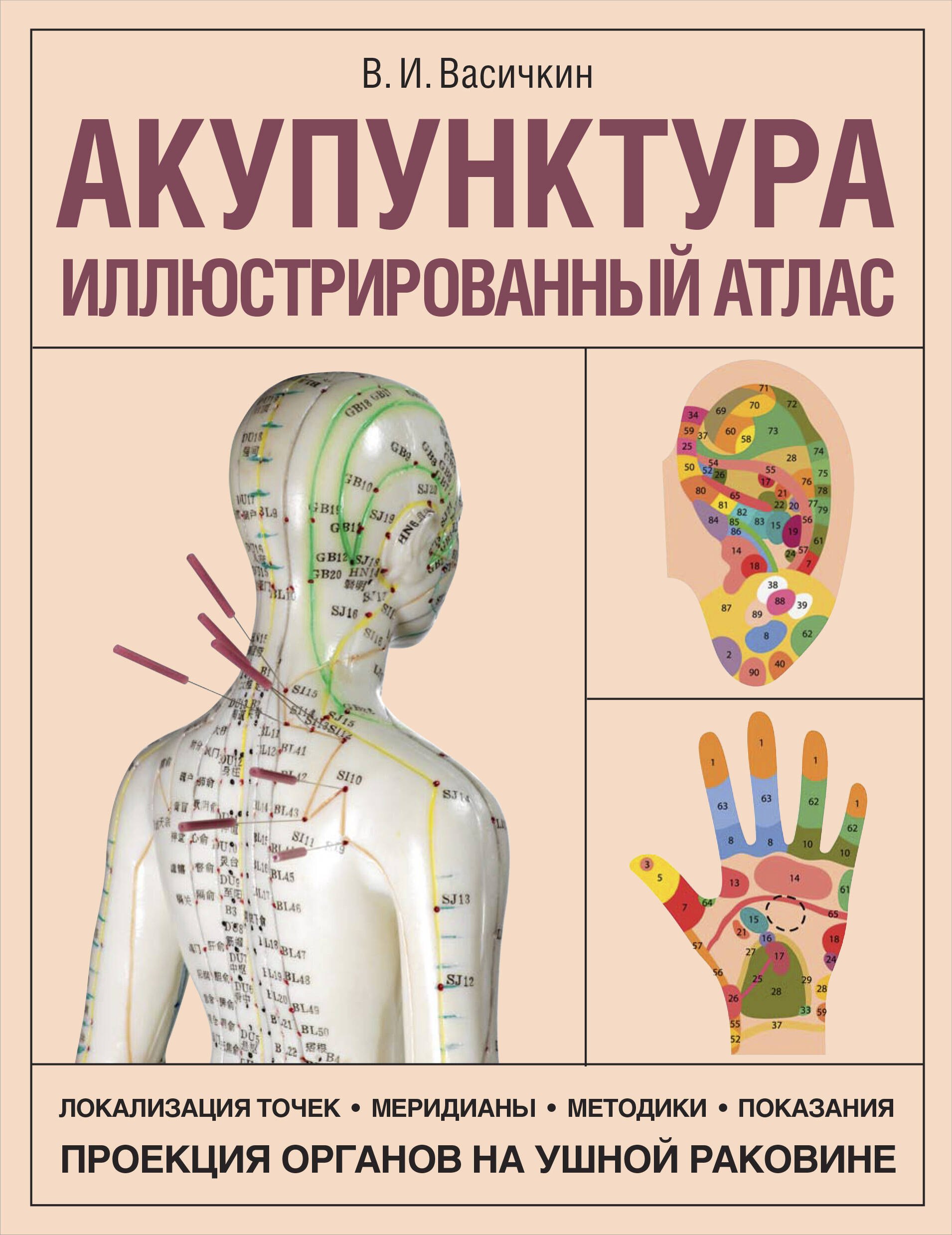 Акупунктура. Иллюстрированный атлас Владимир Иванович Васичкин