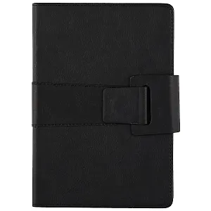 Ежедневник недатированный "Шеврет глосс", А5, 160 листов, черный