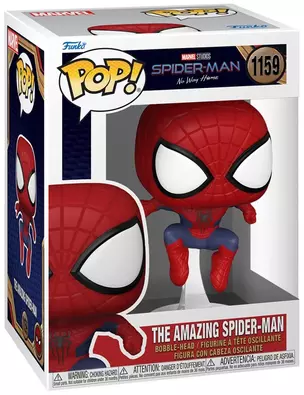 Фигурка Funko POP! Bobble Marvel Spider-Man No Way Home The Amazing Spider-Man Leaping — 2979411 — 1