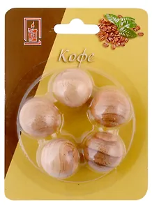 Набор аромашариков Кофе (дерево) (5 шт)