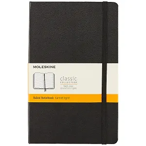Книга для записей Moleskin Expended Large, линейка, твёрдая обложка, 200 листов, А5