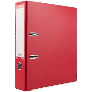 Папка архивная 70мм А4 "Business" арочн.механизм, красный