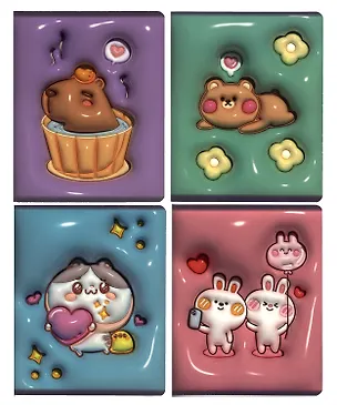 Тетрадь в клетку Be positive, "Kawaii. Зверюшки 3D", 48 листов, в ассортименте 3025033