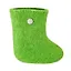Магнит - подставка для ручек "Валенок" (зеленый) (войлок) (10см) (12811) — 2368367 — 2