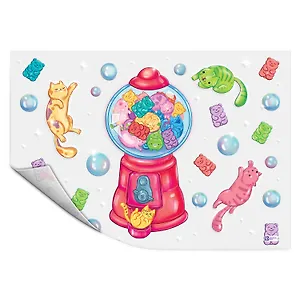 Клеенка для уроков труда "КОТОМИШАТРОН" 500*700мм, ПВХ 130мкм, подвес