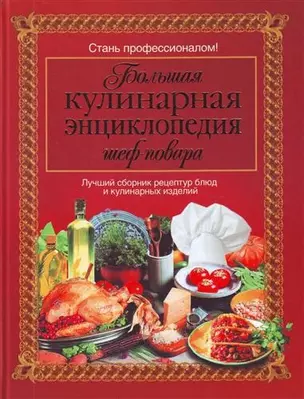 Большая кулинарная энциклопедия шеф-повара : пер. с англ. — 2210227 — 1