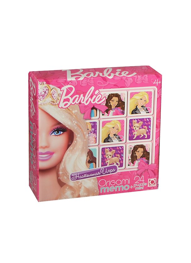 НИ Barbie Мемо (00264) (+24 puzzle mini) (4+) (коробка) 2405872 — 1