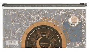 Папка на молнии travel "Magic Sky" с расширением, пластик, Erich Krause