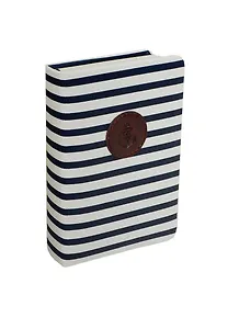 Ежедневник недат. А6 144л "Regatta" морская расцветка, иск.кожа, тв.переплет, нашивка, внутр.карман, двойное ляссе, In Folio