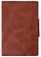 Ежедневник недат. А5 136л "Snap book. No 7" коричневый, иск.кожа, интегр.переплет, клапан, офсет, ляссе — 2943956 — 1