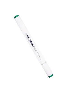 Маркер двухсторонний Темный зеленый, спирт.основа, цв.G120, Sketchmarker