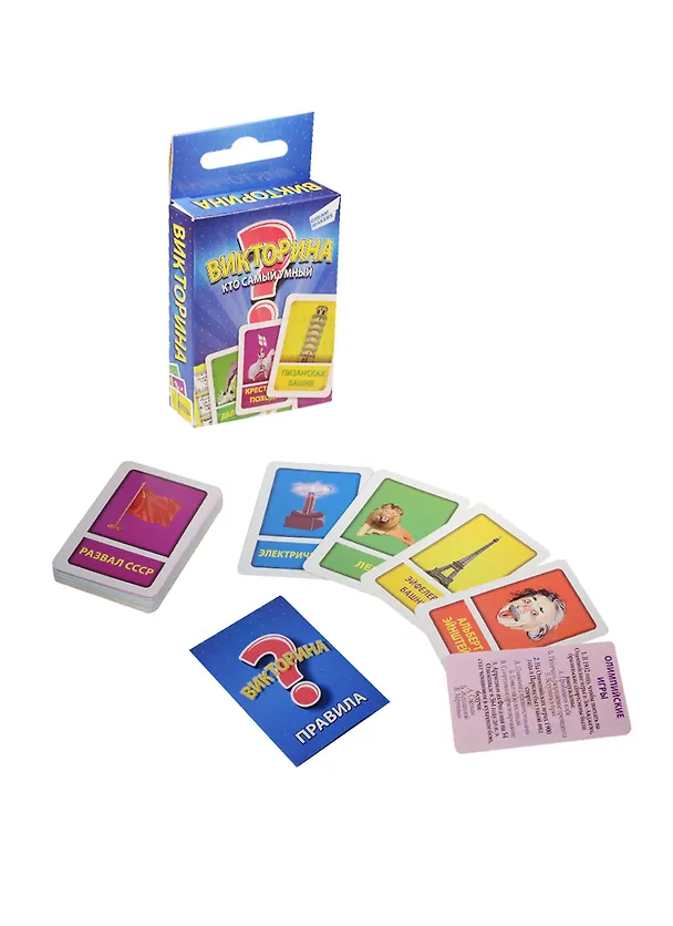 Настольная игра, DREAM MAKERS-BOARD GAMES, Викторина. Mini 2508474 — 1