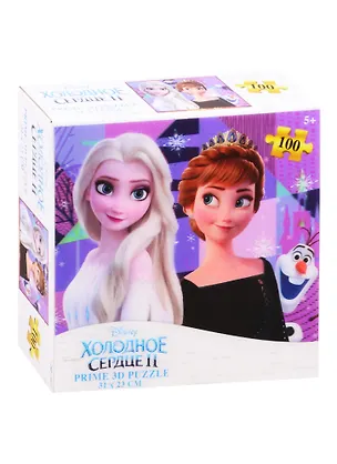 Пазл Стерео-пазл Prime 3D «Холодное сердце II», 100 детал., 5+ 2843316