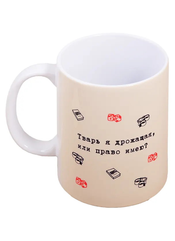 Кружка My favorite writer Достоевский (керамика) (330мл) (коробка) 2815445 — 4
