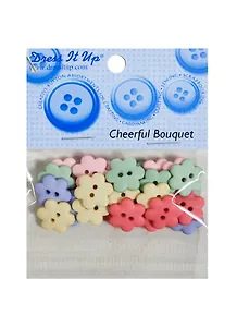 Набор пуговиц Assorted Items-Cheerful Bouquet (5933) (упаковка)