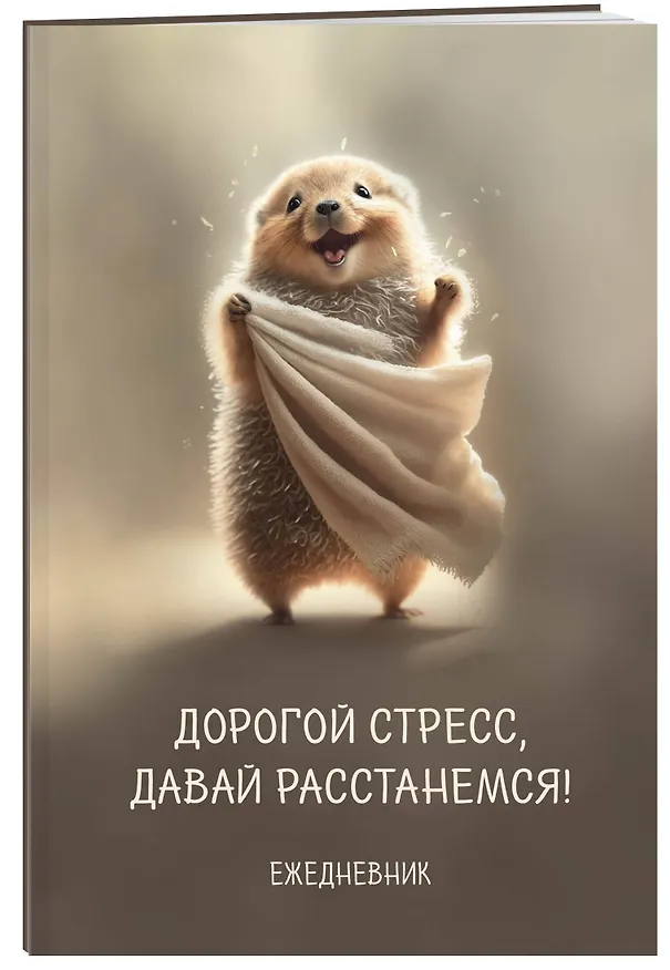 Планер недат. А4 36л "Дорогой стресс, давай расстанемся" скоба, вертик. 3005582 — 2