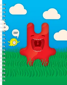 Тетрадь в клетку Be Smart, Crazy, 120 листов, в ассортименте