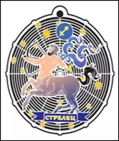 Закладка для книг Знак зодиака Стрелец (RBM-14) (Мир Бижу) — 2343802 — 1