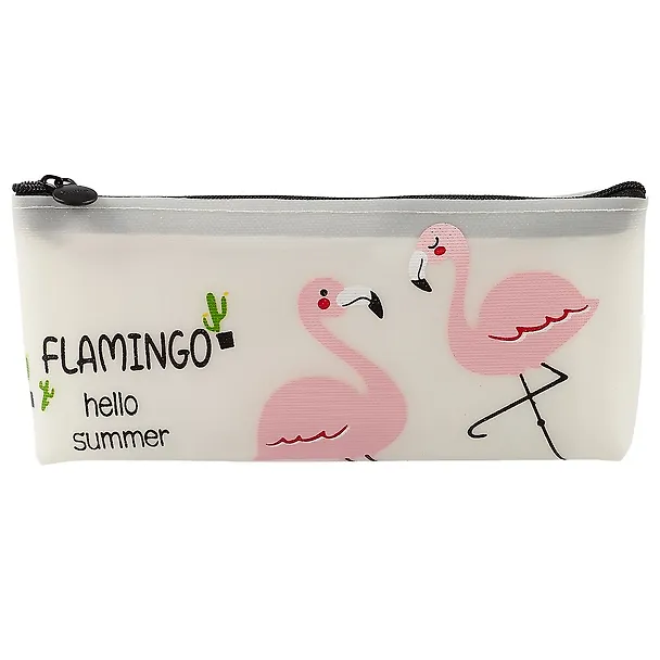 Пенал-косметичка "Flamingo with cactus" ПВХ, ассорти, инд.уп.  247023 — 4
