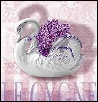 Наб. салф. для декупажа Романтическая сирень (221259/6785) (2шт) (упаковка)