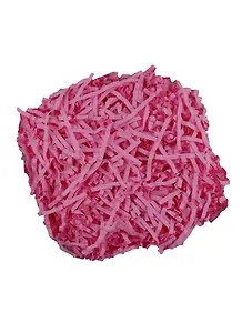 Наполнитель для подарков в пакете с хедером 20 гр. "S-3" Розовый орр с хедером 0094-S3