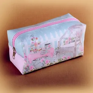 Сумочка для косметики (нейлон, ПВХ) (17х7,5х10) (29457) 2351461
