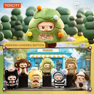 Коллекционная фигурка Лесной город Monboo, 18см, 12-Toycity-20264, Blind Box, ToyCity 15+ 3158861