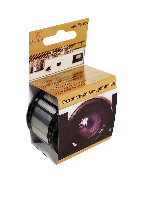 Фотопленка декоративная (FD-001) (3,5смх1м) (Рукоделие) (упаковка) 2420963 — 1