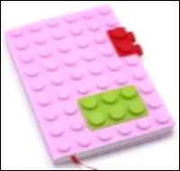 Блокнот/Ежедневник "Лего" Лиловый (0101242) (Еж Стайл)