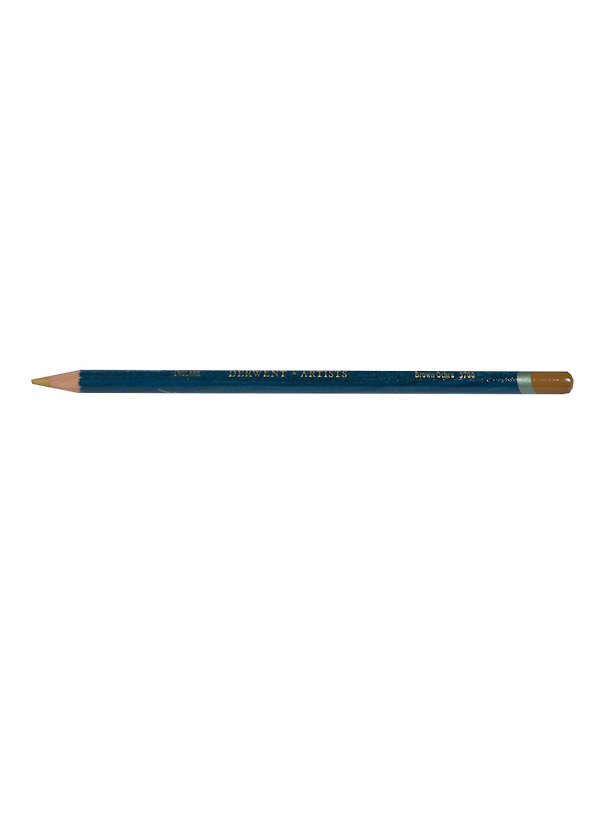 Карандаш "Artists" цветной профессиональный охра корич. 4,0мм, DERWENT 221225 — 1