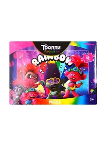 Пазл Step puzzle Trolls - 2 (DreamWorks) 35 элементов 91190