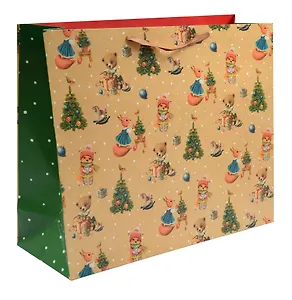 Пакет А3+ 50*40*15 "Исполнения желаний!" Новый год, бум.ламинат