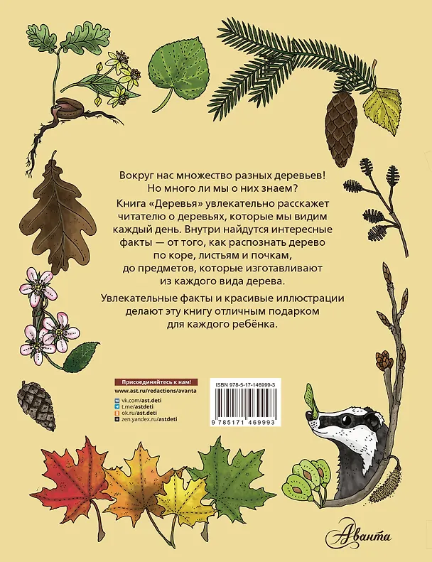 Книга Деревья (Эмма Янссон) — 2