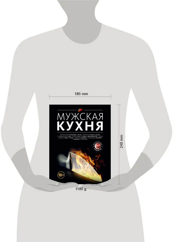 Книга Мужская кухня (С. Ильичева) — 4