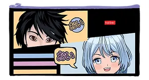 Пенал-косметичка "Аниме", 20.5 х 11 см