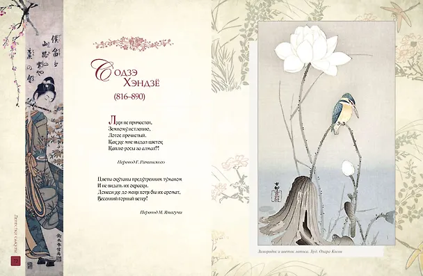 Книга Лепестки сакуры. Цветы в японской живописи и поэзии () — 11