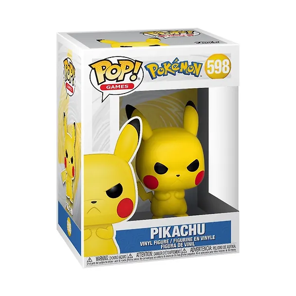 Фигурка Funko POP! Games Pokemon Grumpy Pikachu (598) (Fun48401) 3123312 — 1