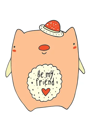 Блокнот для записей "Pig in h t" (А5) 326884