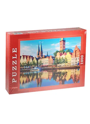 Пазлы 1000 Европейский город (П1000-0612) (670х470) (3+) (коробка) 2508965