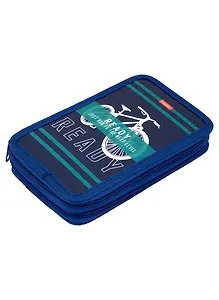 Пенал 2отд. "Велопутешествие" 190*110мм, молния, глянц.ламинация, таблица умножения, инд.уп.