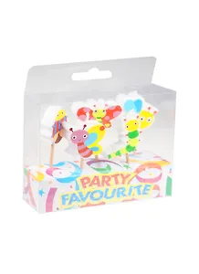 Набор свечей для торта Букашки (5шт)